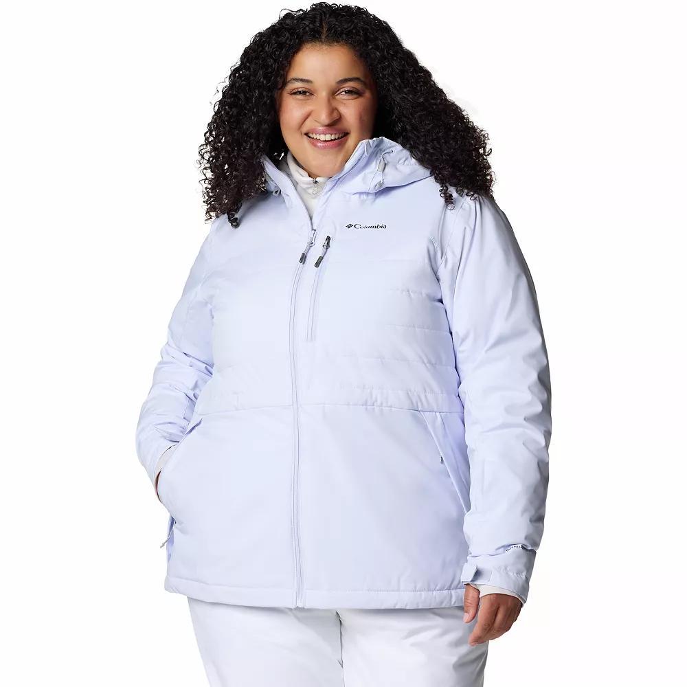 Plus Size Columbia Powdered Peak Insulated Jacket, Women's, Size: 2XL, Snowdrift Product Image