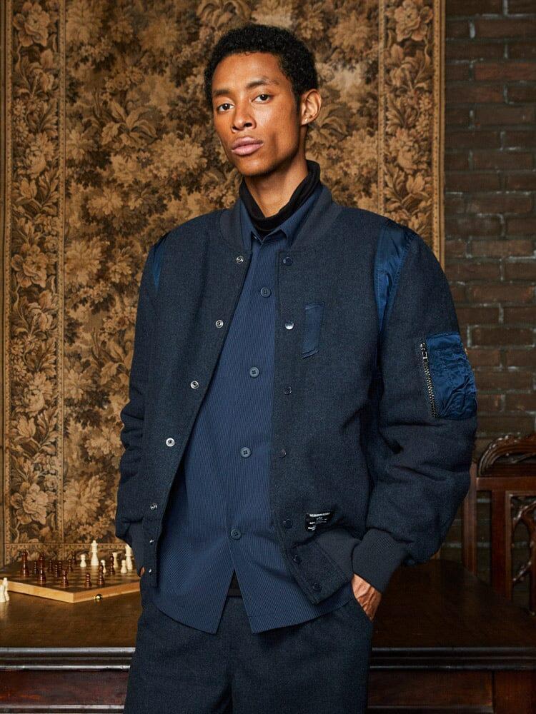 WOOL VARSITY BOMBER JACKET GEN II (SEASONAL) Male Product Image