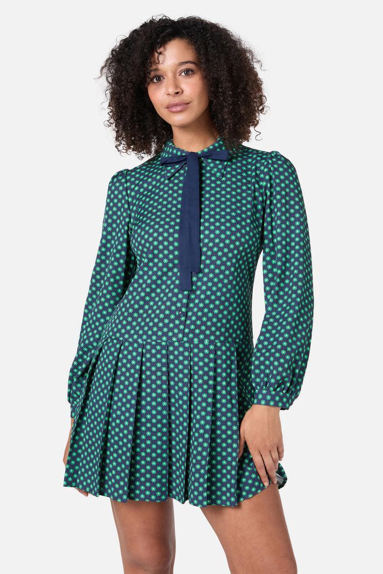 Flora Geo Shirt Dress Product Image