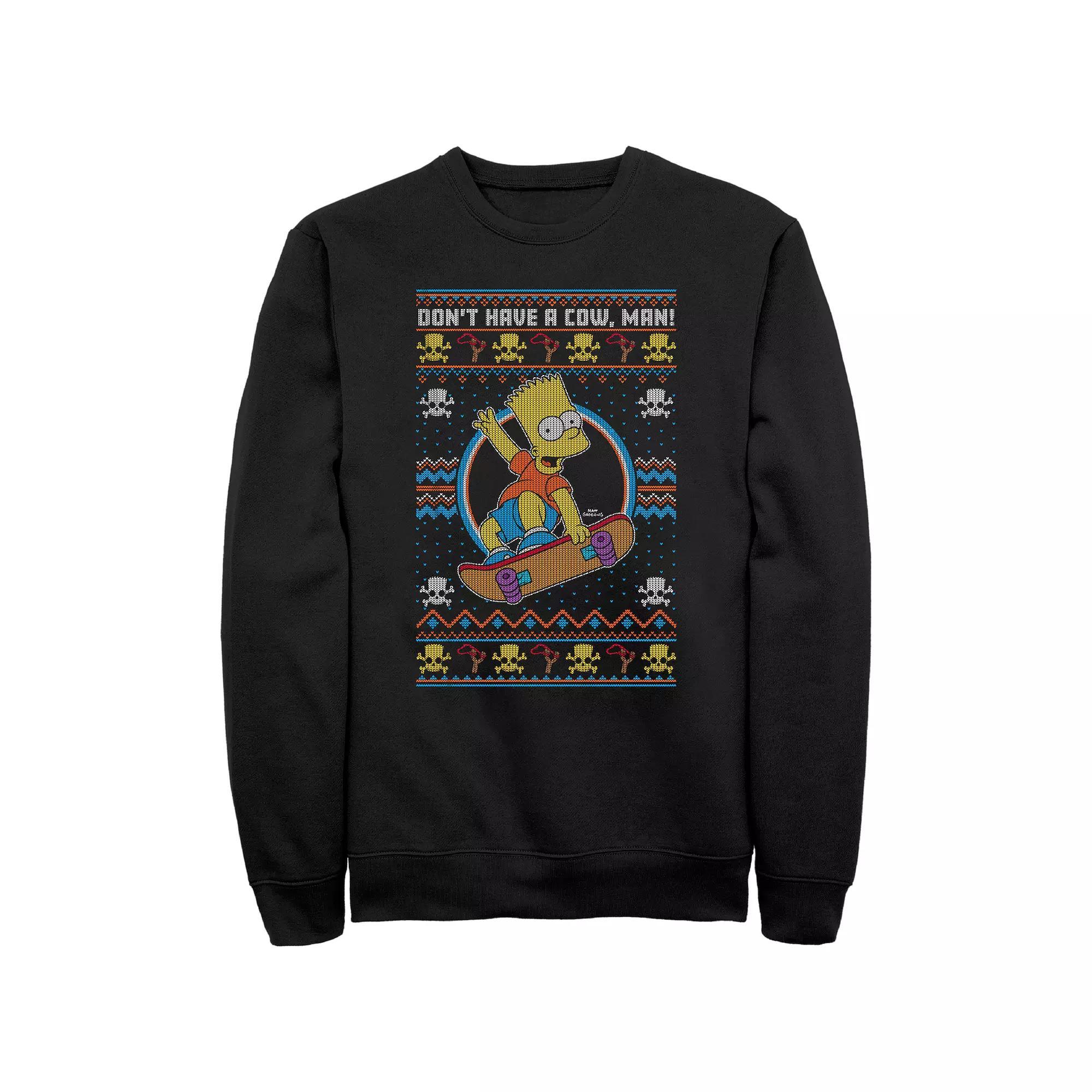 Disney's Mickey Mouse Thankful Vibes Men's Graphic Fleece, Size: Small, Grey Heather Product Image