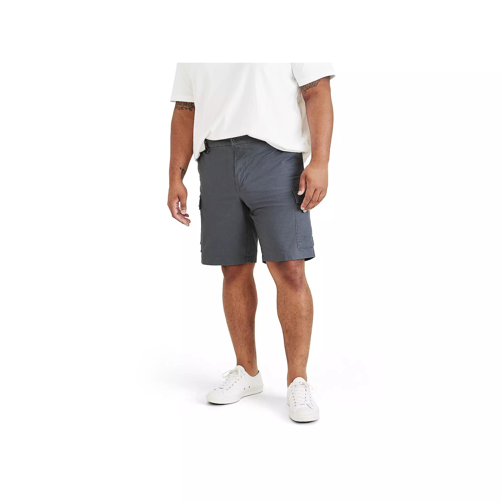 Big & Tall Dockers® Straight-Fit Tech Cargo Shorts, Men's, Size: 50, Cool Grey Product Image
