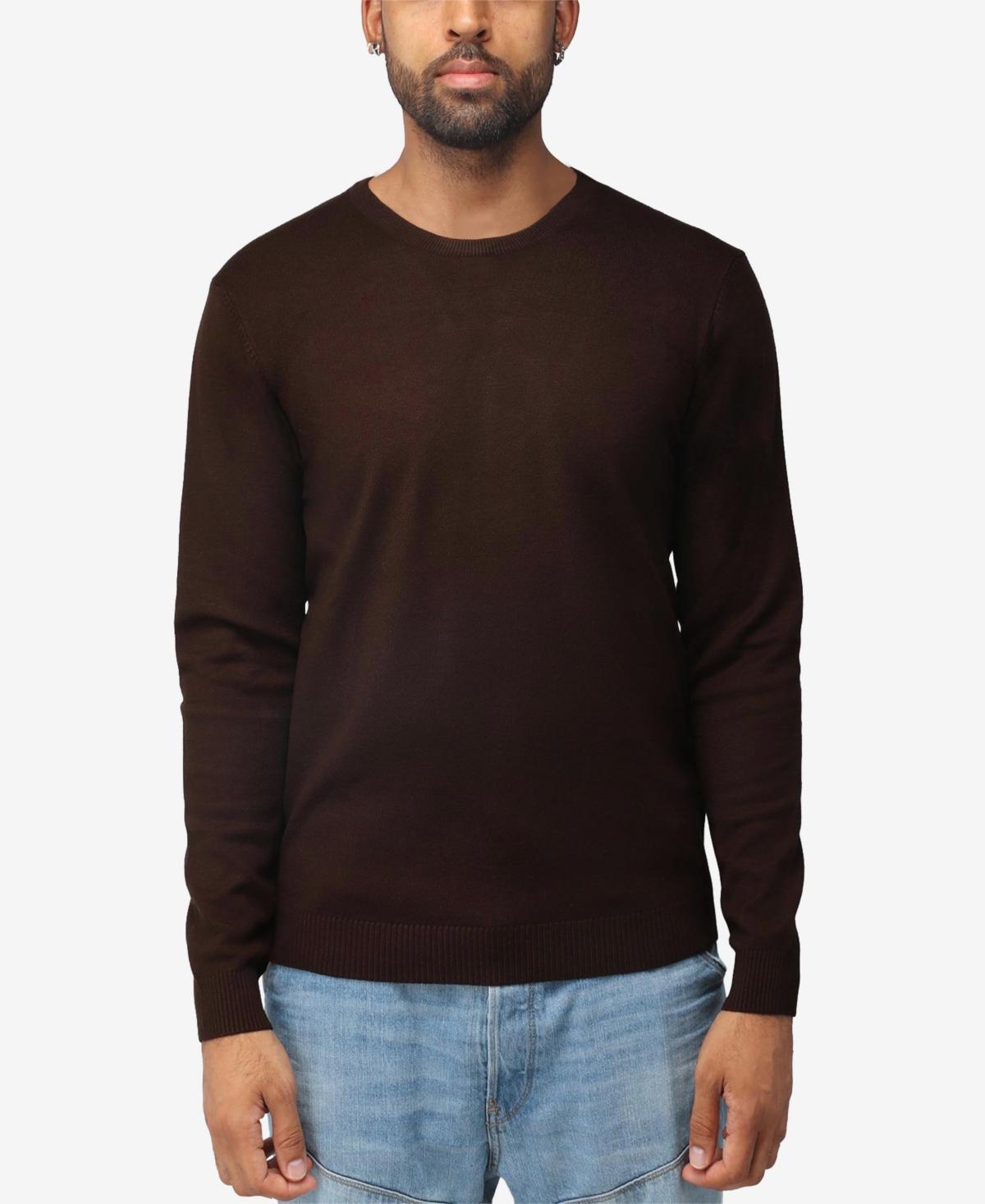 Men's Xray Fitted Crewneck Top, Size: XL, Purple Product Image