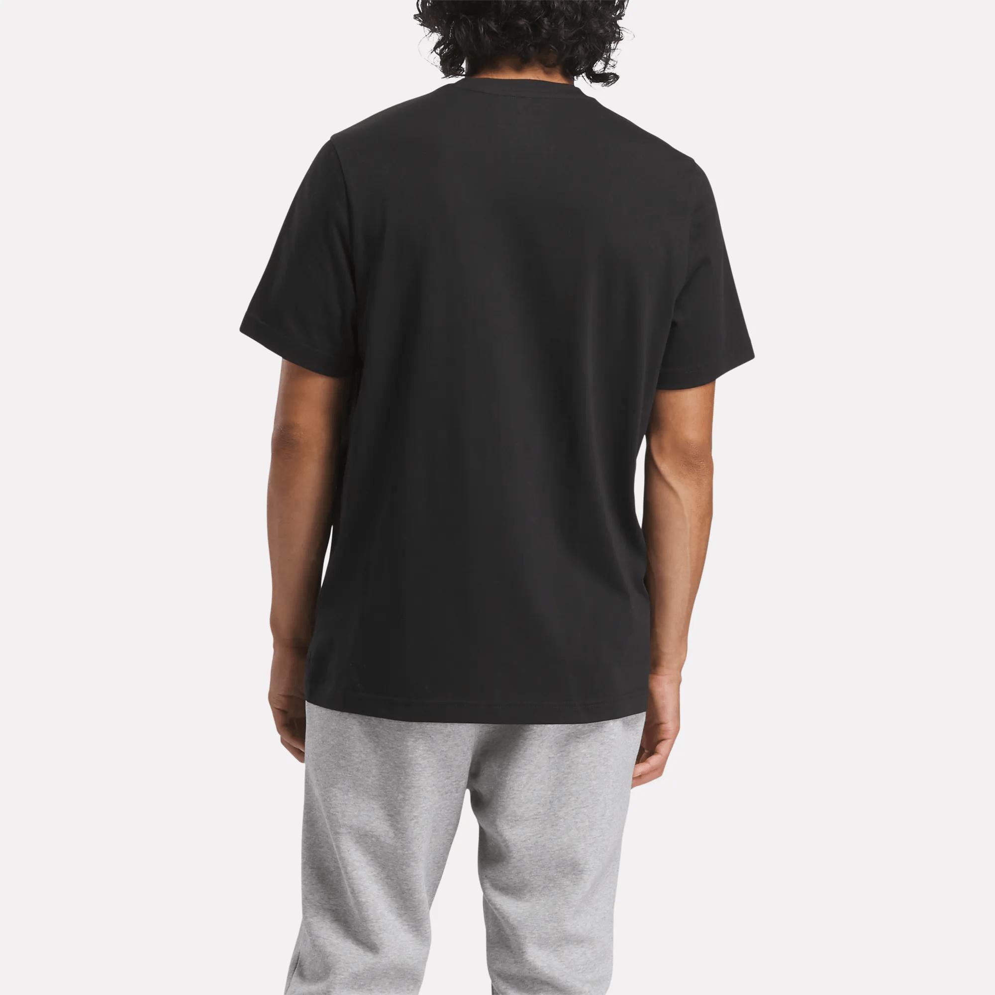 Men's Reebok Identity Big Stacked Logo T-Shirt Product Image