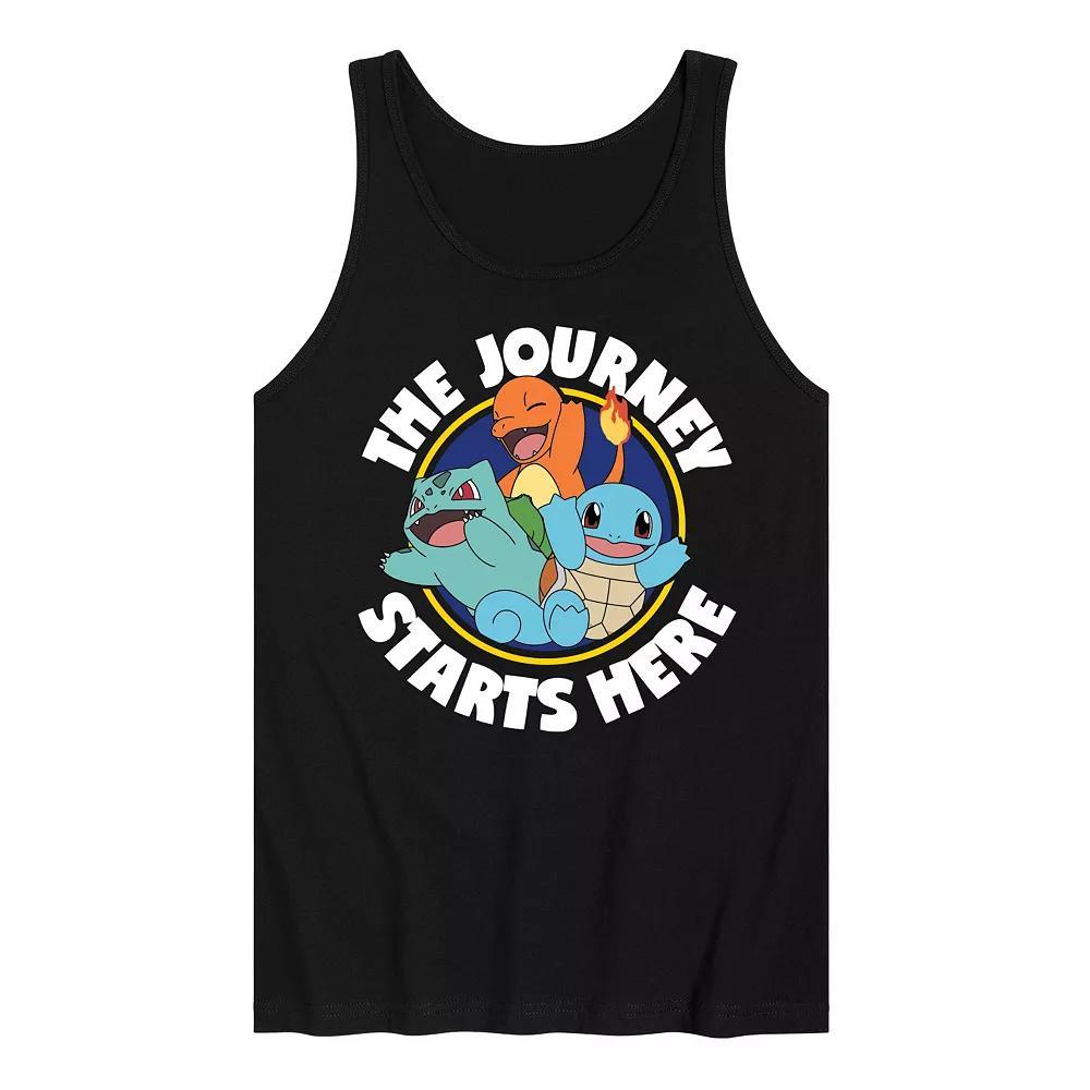 Mens Pokemon Lets Get Started Tank Top Product Image