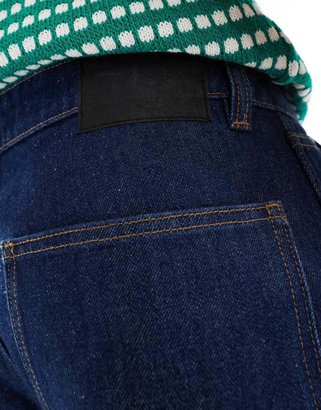 Cotton On baggy jeans in carpenter blue denim Product Image