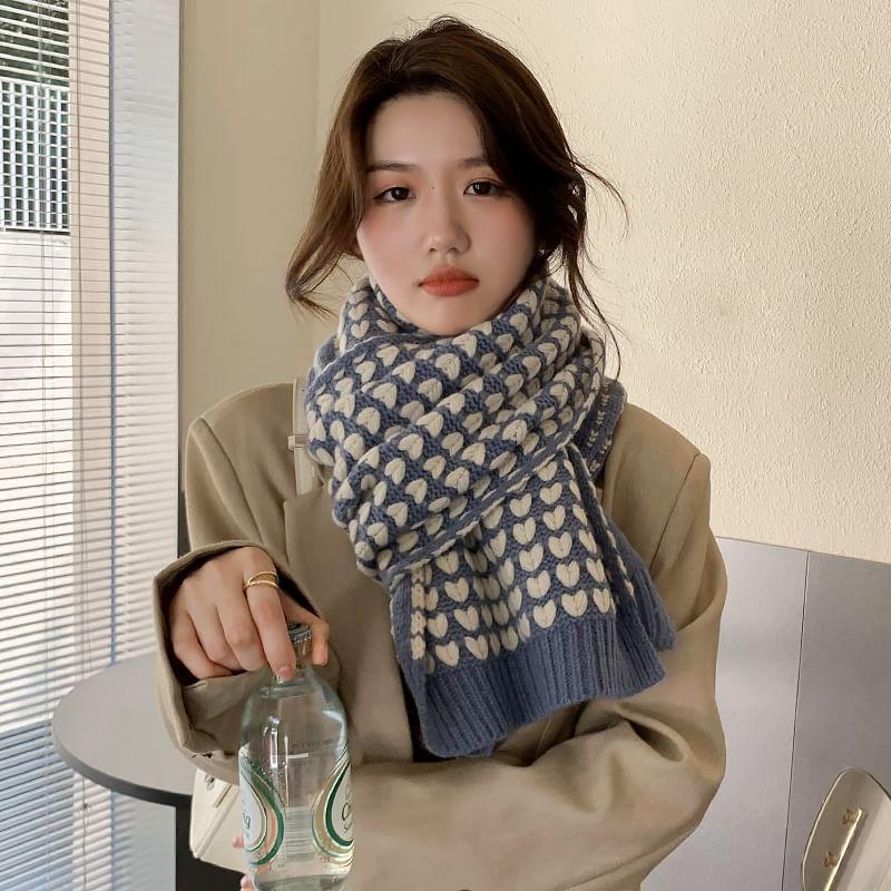 Heart Pattern Scarf Product Image