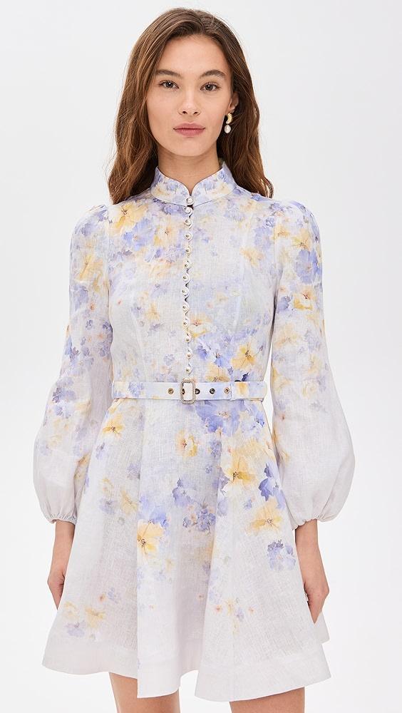 Zimmermann Crush Buttoned Mini Dress | Shopbop Product Image
