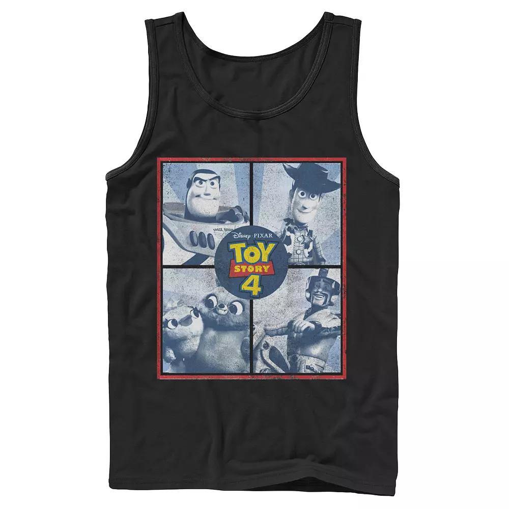Disney / Pixar's Toy Story 4 Men's Toy Boxes Tank Top, Size: Large, Black Product Image
