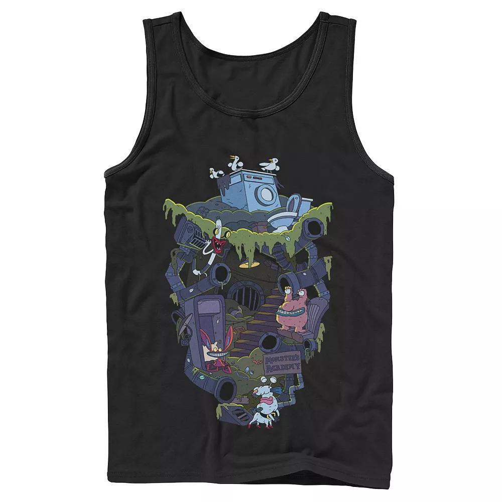 Mens Nickelodeon Aaahh!!! Real Monsters Underground Academy Tank Top Product Image