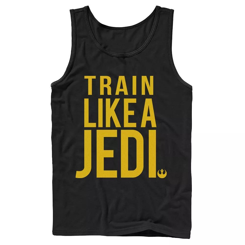 Men's Star Wars Train Like A Jedi Tank Top, Size: XL, Black Product Image