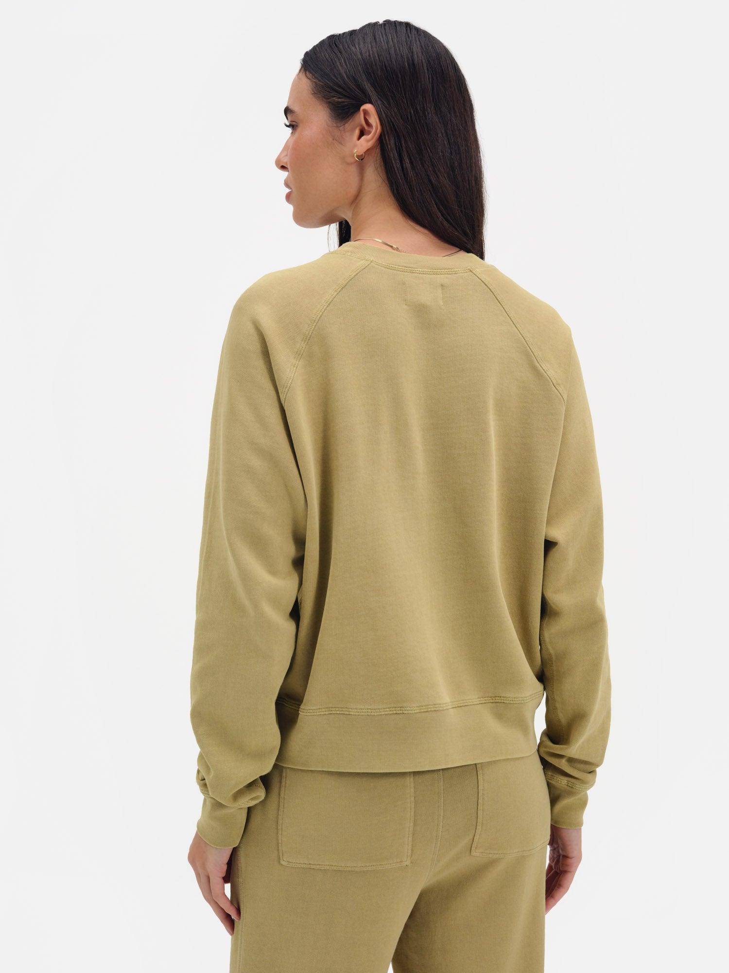 Organic Lightweight Terry Raglan Sweatshirt Female Product Image