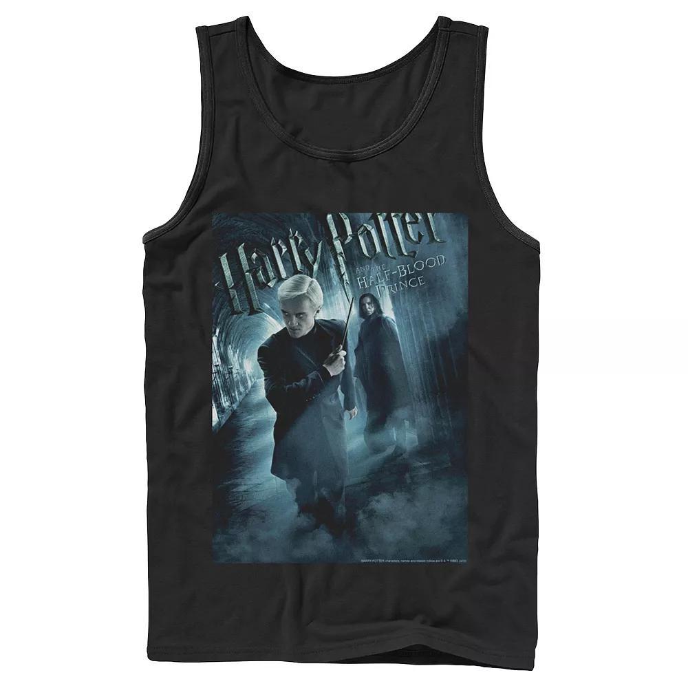 Men's Harry Potter Half-Blood Prince Draco And Snape Poster Graphic Tank Top, Size: Large, Black Product Image