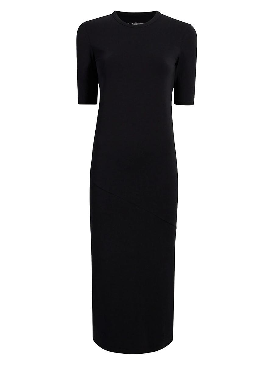 Womens Elbow Sleeve Dress Product Image