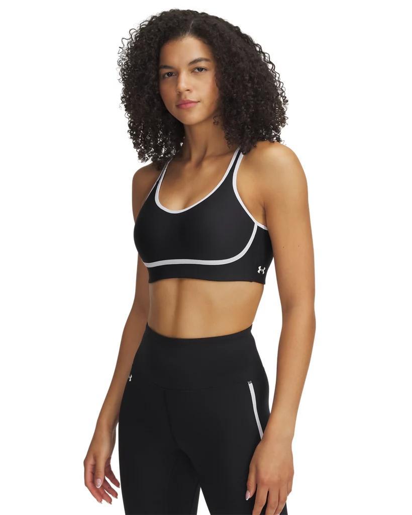 Women's UA Infinity Mid Piped Sports Bra Product Image