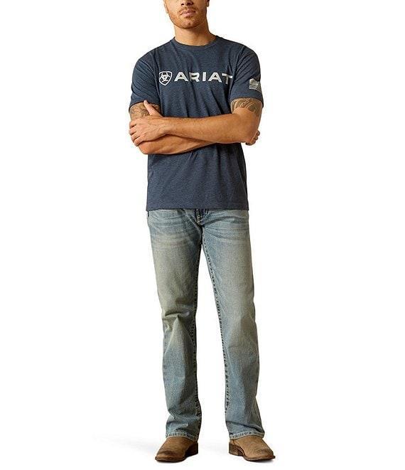 Ariat Shield Flag Short-Sleeve Logo Graphic T-Shirt Product Image