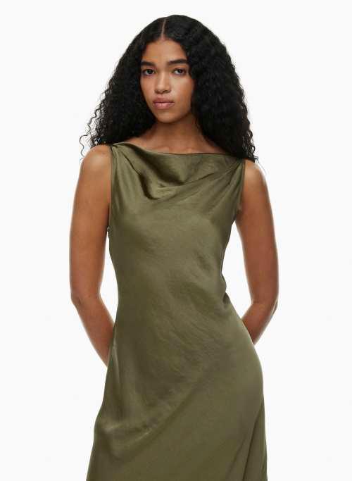 new goddess satin dress Product Image