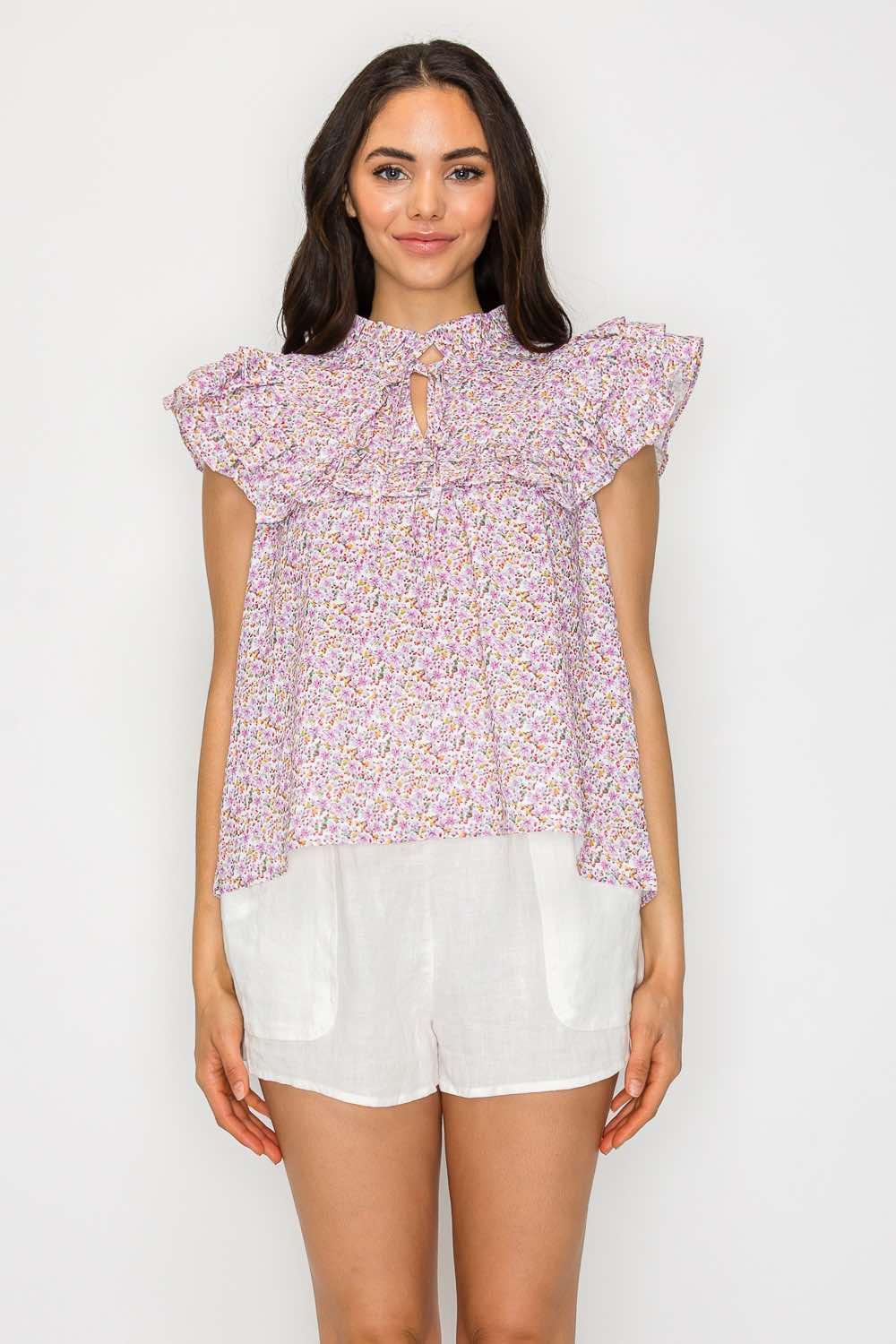 Spring Bloom Meadow Top Product Image