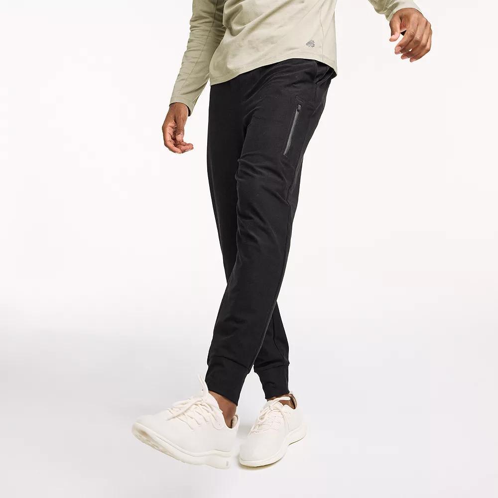 Men's FLX Luxury Soft Wander Joggers, Size: Large, Mineral Black Product Image