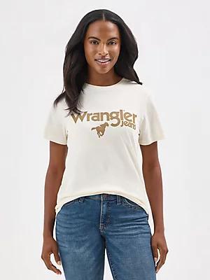 Women's Wrangler Kabel Logo Reg Fit Tee | Women's TOPS | Wrangler® Product Image