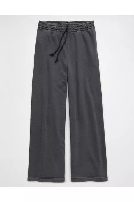 AE Knit Baggy Wide-Leg Sweatpant Women's Product Image
