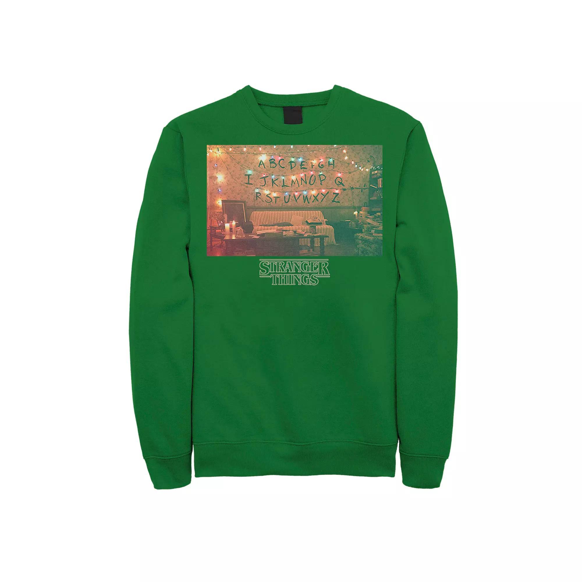Men's Star Wars The Mandalorian Dreamscape Journey Graphic Fleece Pullover, Size: Large, Black Product Image
