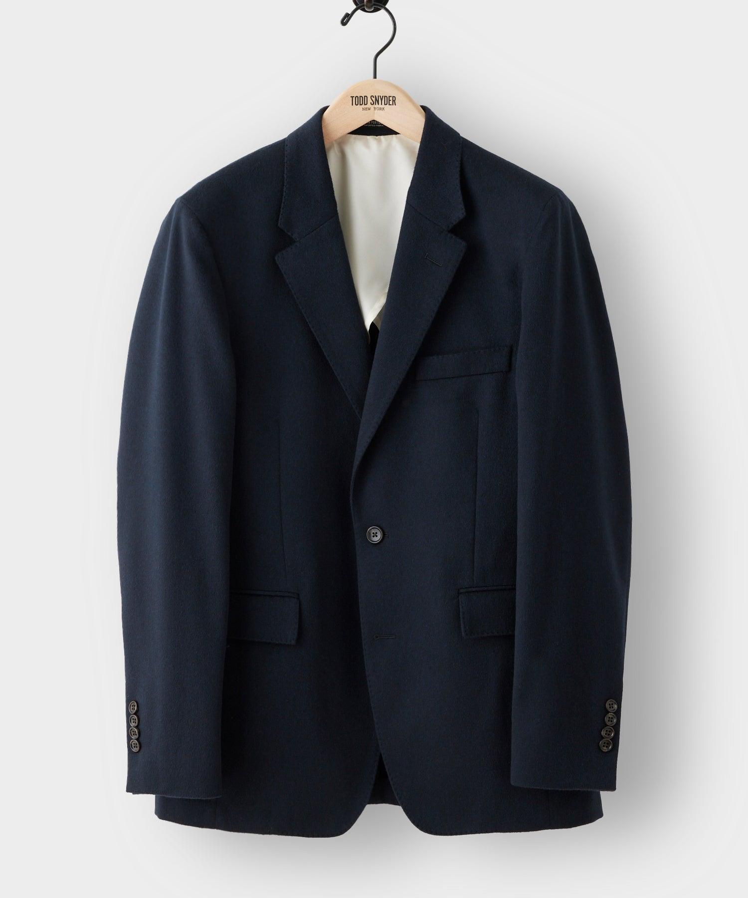 Italian Cashmere Sutton Suit in Navy Product Image