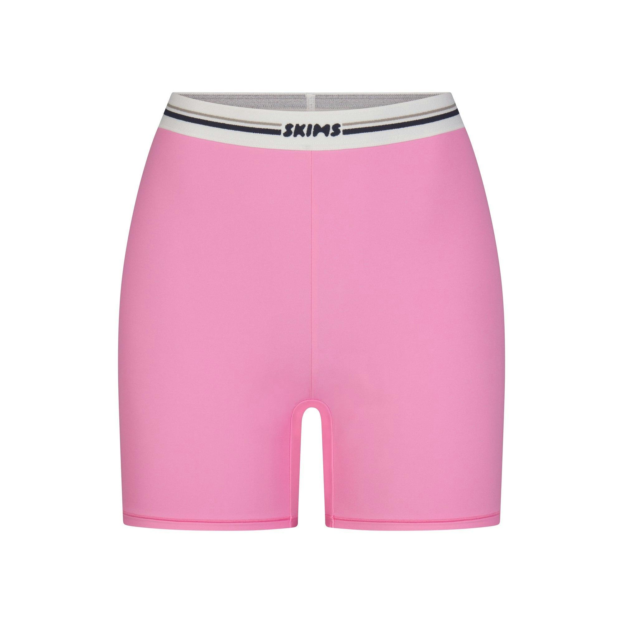 FITS EVERYBODY LOGO BIKE SHORT | SUGAR PINK Product Image