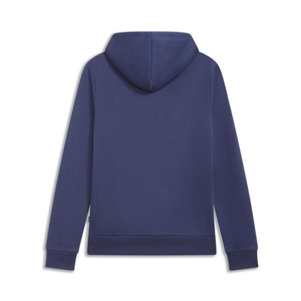 PUMA ESS Small Logo Women's Hoodie in Dark Blue Product Image