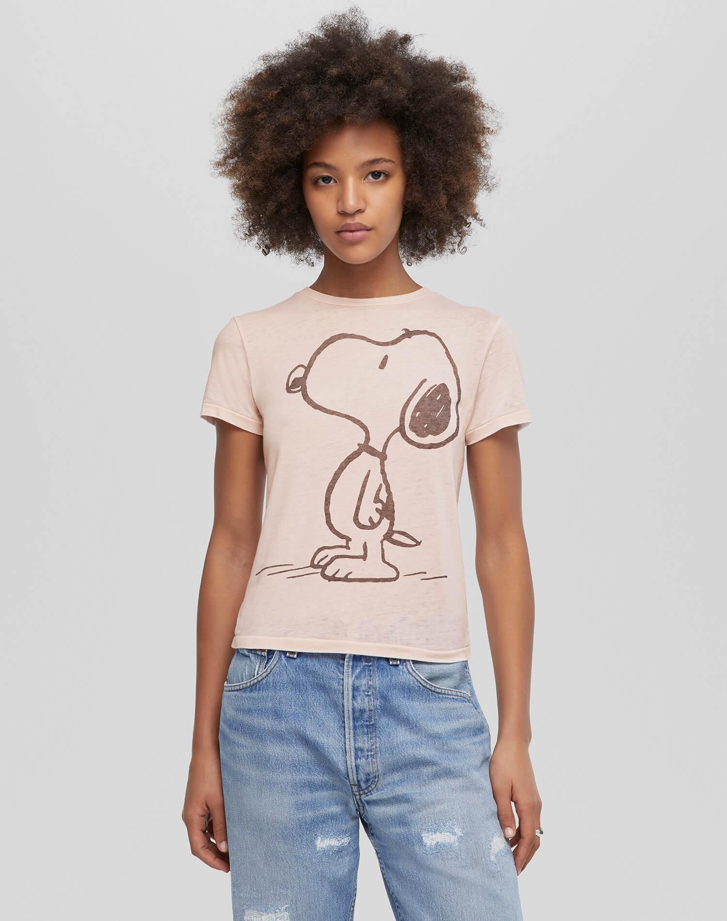 Classic "Snoopy" Tee - Dahlia Product Image