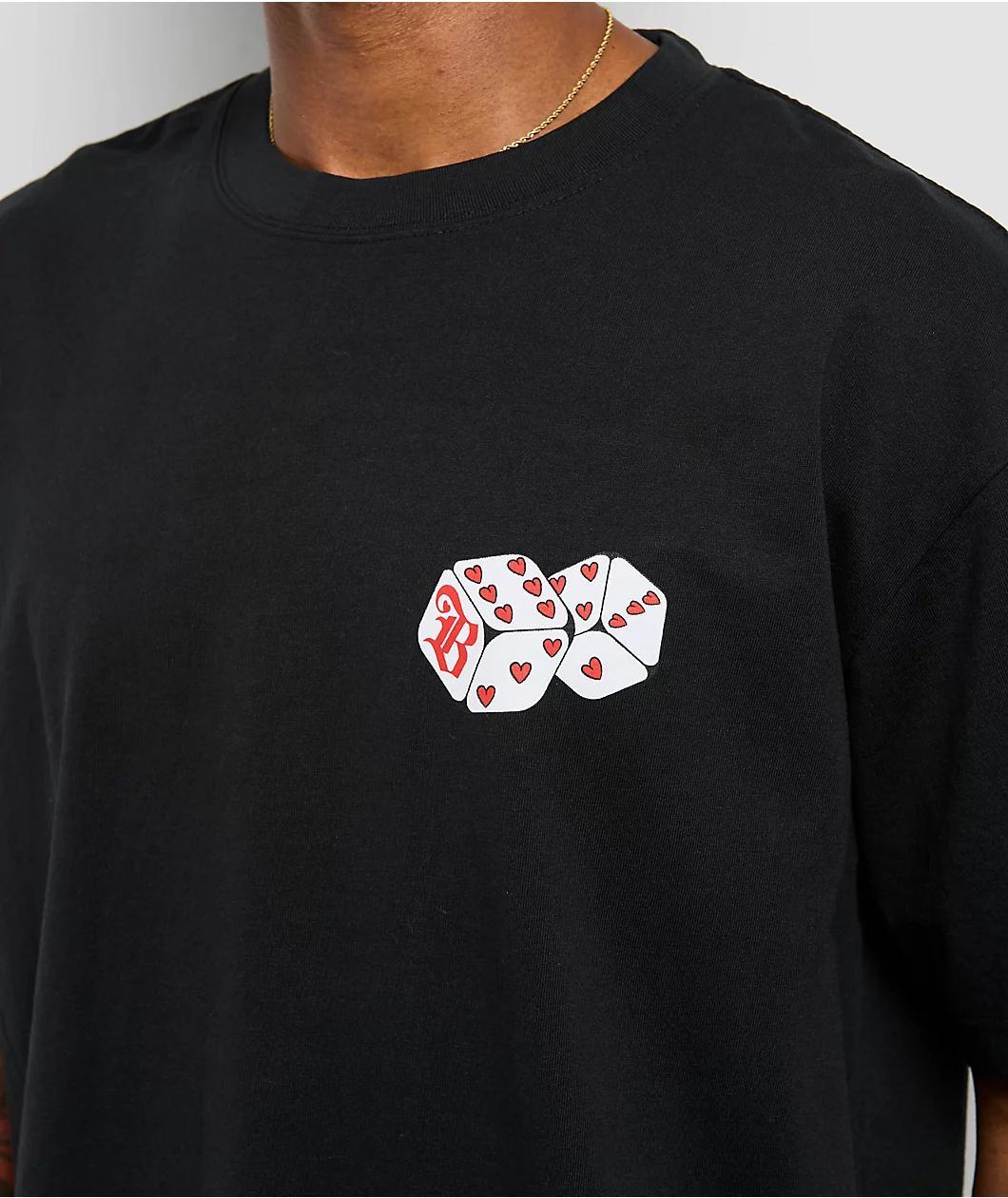 Bella Dona x Betty Boop Take Your Chances Black T-Shirt Product Image