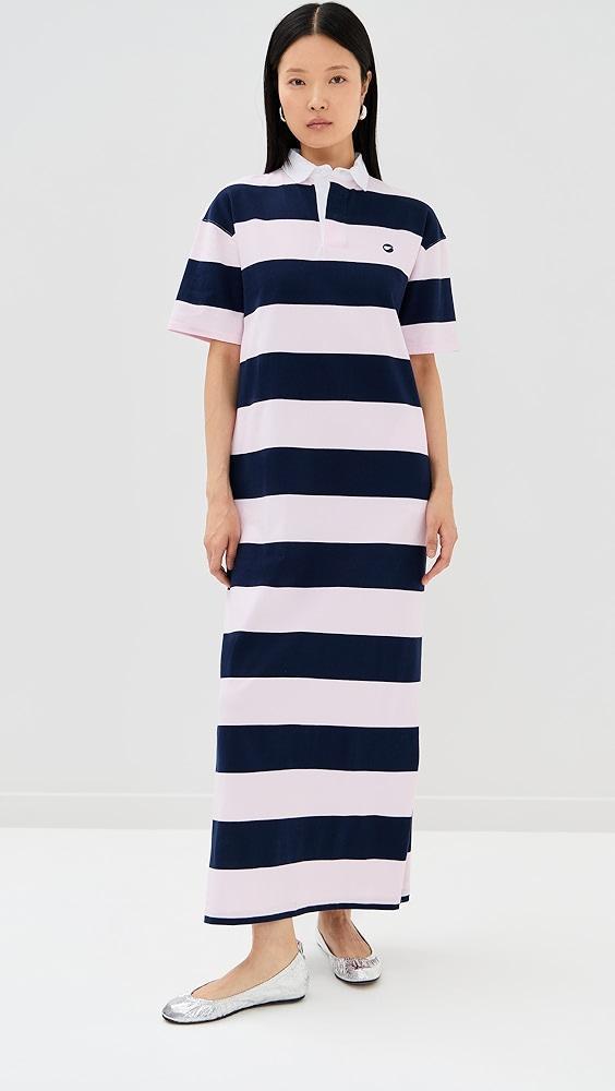 Coperni Striped Long Polo Dress | Shopbop Product Image