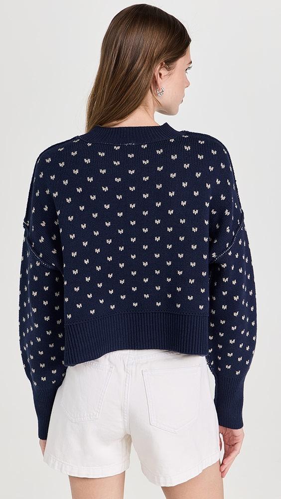 Free People Pattern Easy Street Crop Pullover | Shopbop Product Image