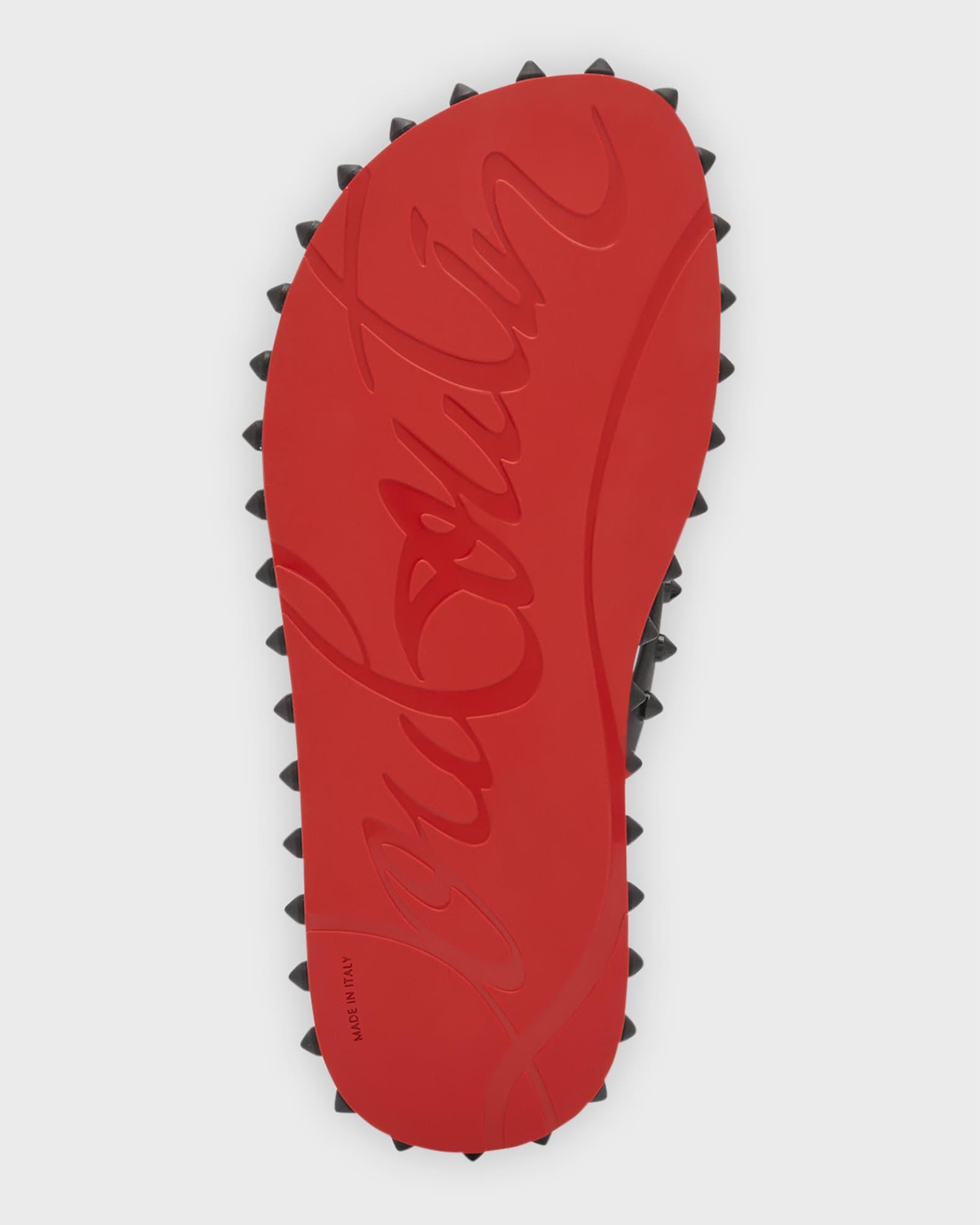 Loubi Donna Spike Red Sole Flip Flops Product Image