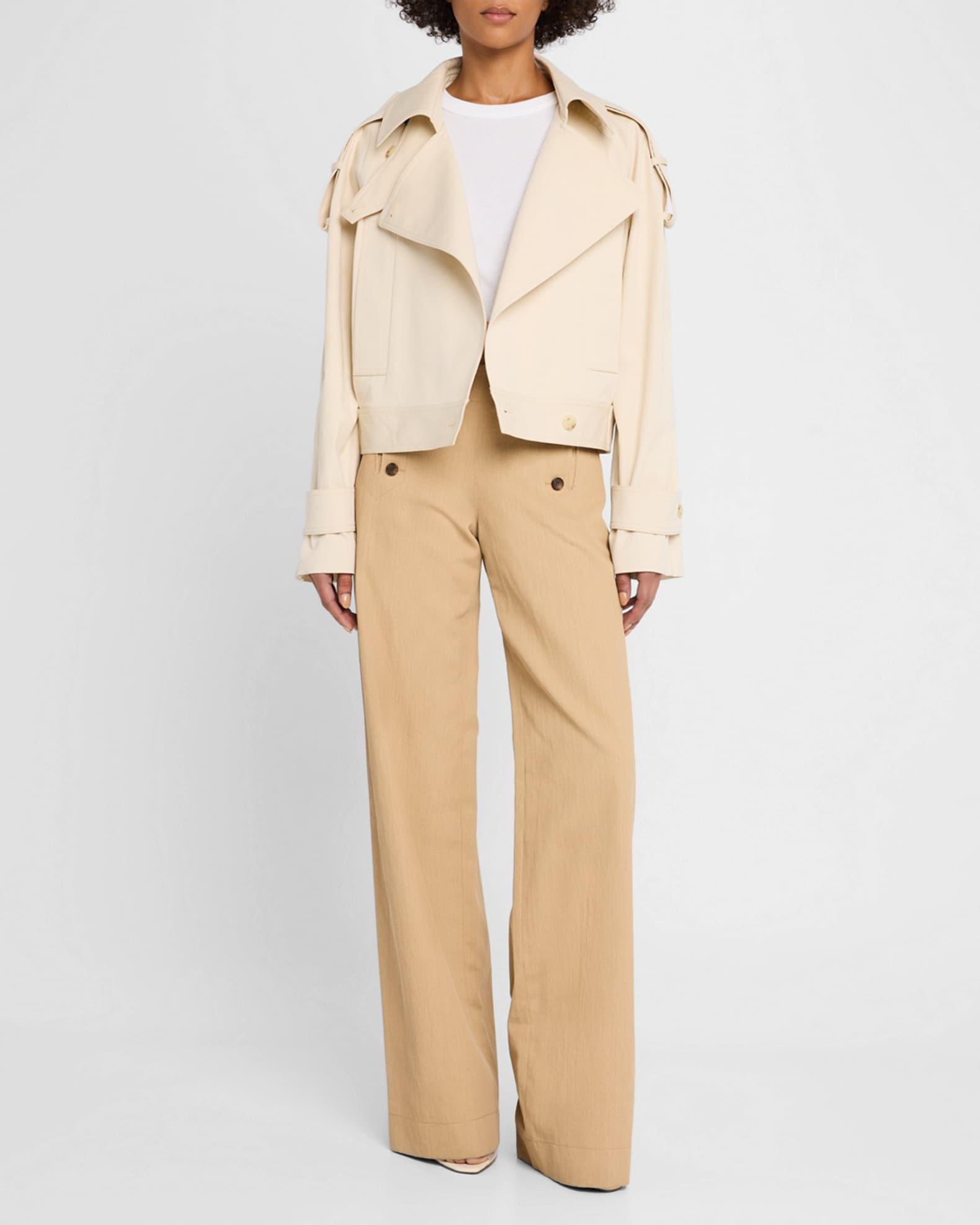 Miles Oversized Stretch Cotton Jacket Product Image
