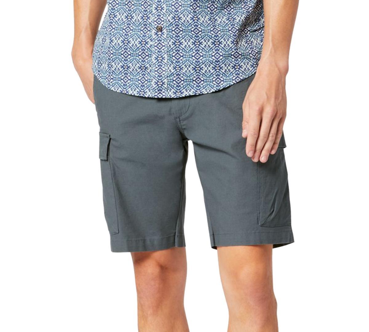 Big & Tall Dockers® Straight-Fit Tech Cargo Shorts, Men's, Size: 50, Cool Grey Product Image