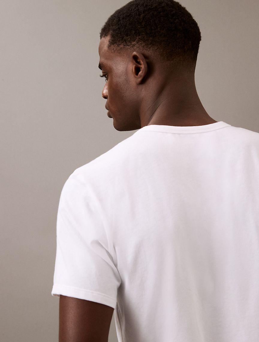 Cotton Stretch Blend 3-Pack Crewneck Sleep T-Shirt Product Image
