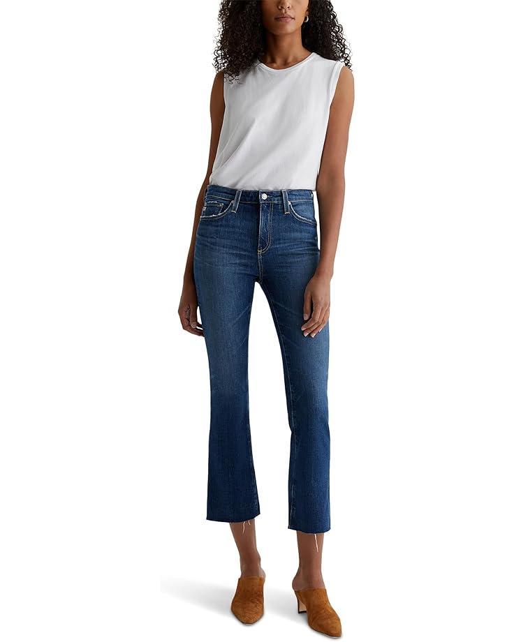 Farrah Mid Rise Crop Boot Jeans in Carlisle Product Image