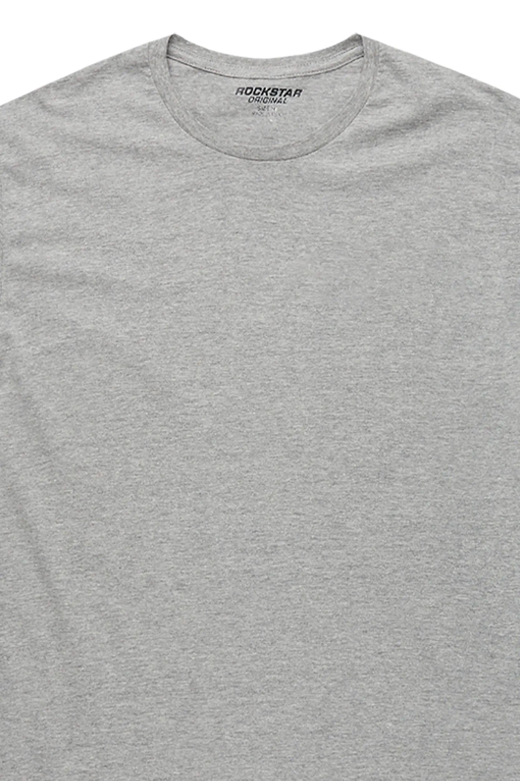 Basic Rockstar Multi 3 Pack Plain T-Shirts Male Product Image