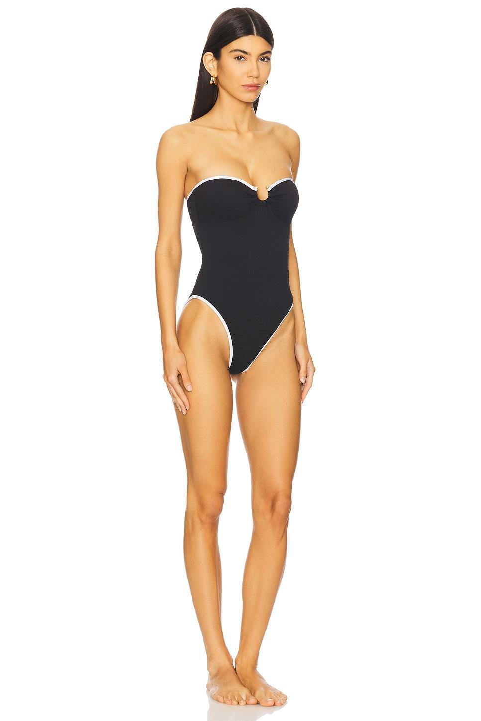 Ring Front Bandeau One Piece Seafolly Product Image