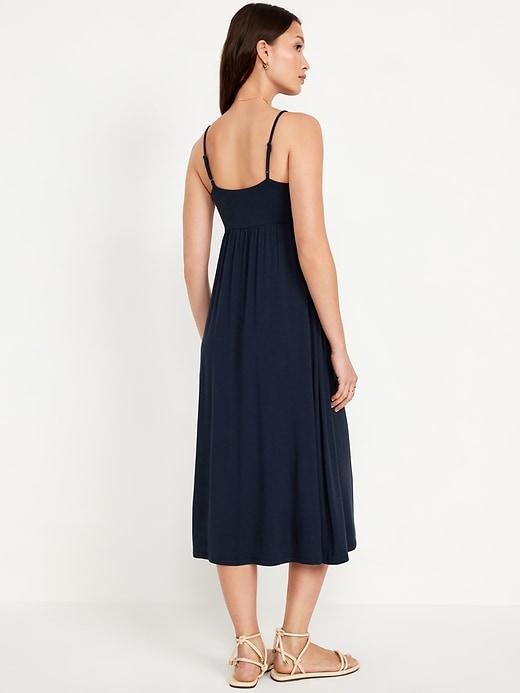 Fit & Flare Cami Midi Dress Product Image