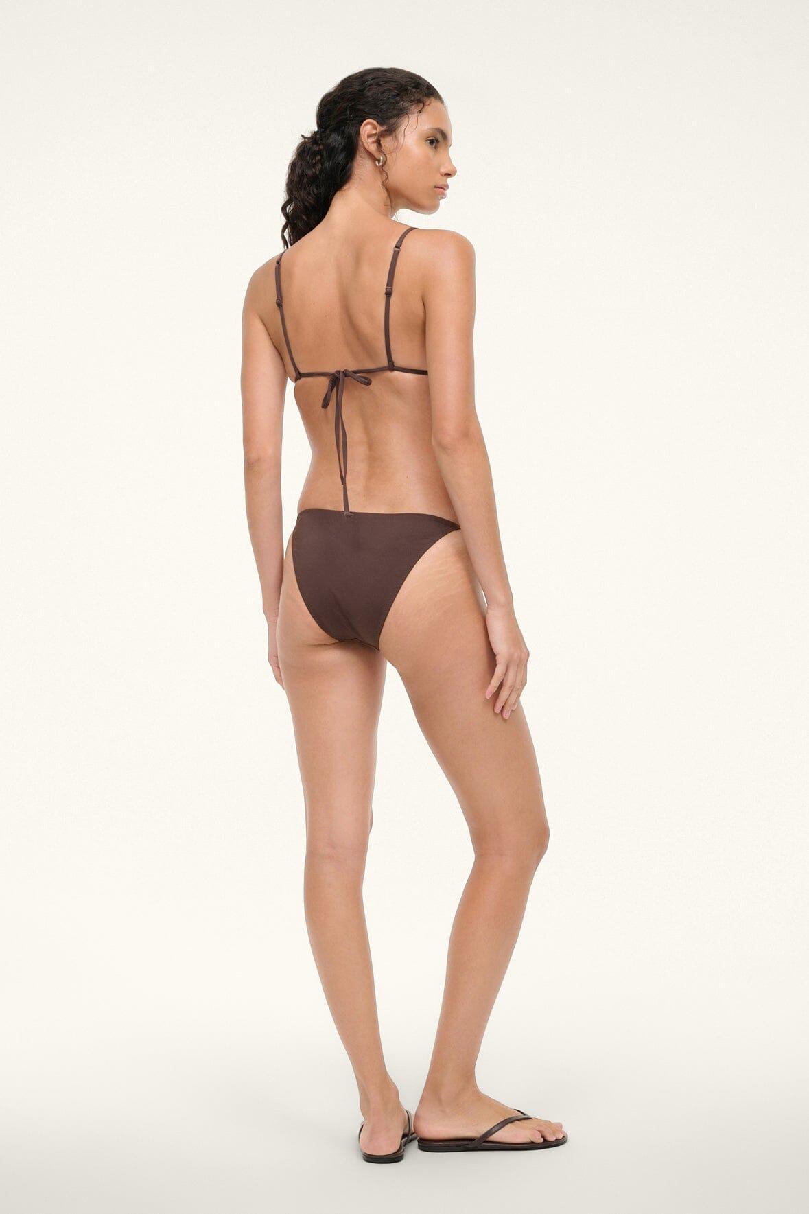 SISLEY STRING BIKINI BOTTOM | DARK CHOCOLATE Product Image