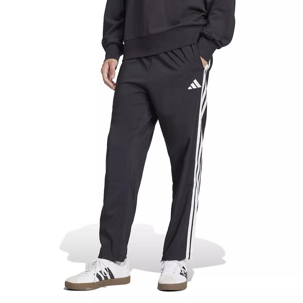 Men's adidas Essentials 3-Stripes Stanford Sportswear Pants, Size: XL, Black Product Image