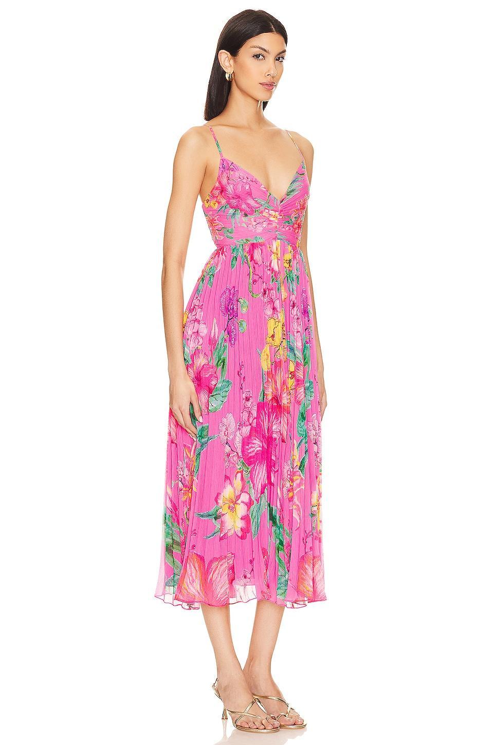 X Revolve Megan Midi Dress Product Image