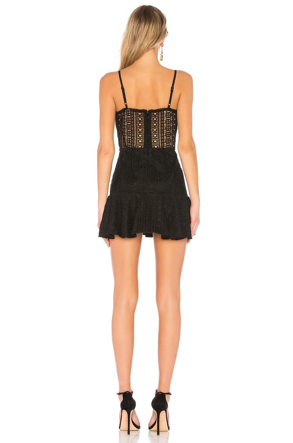 Del Crochet Keyhole Dress superdown Product Image