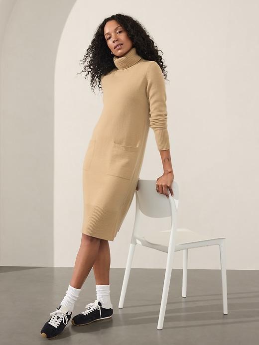 Alpine Turtleneck Sweater Dress Product Image