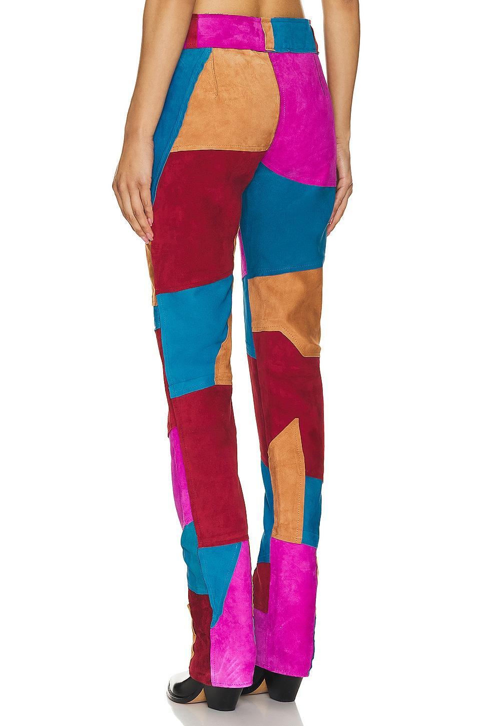 X Revolve 70s Patch Pant Understated Leather Product Image