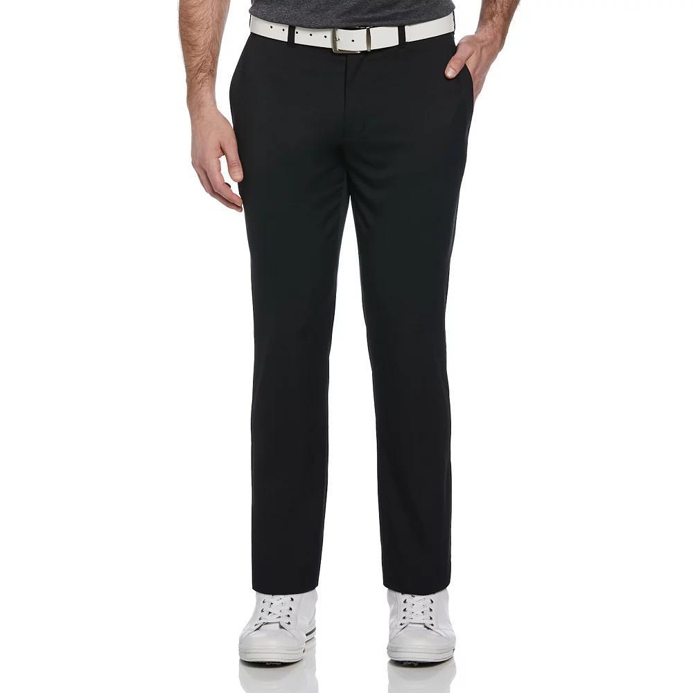 Men's Grand Slam Performance Stretch Flat Front Golf Pants, Size: 34X34, Black Iris Product Image