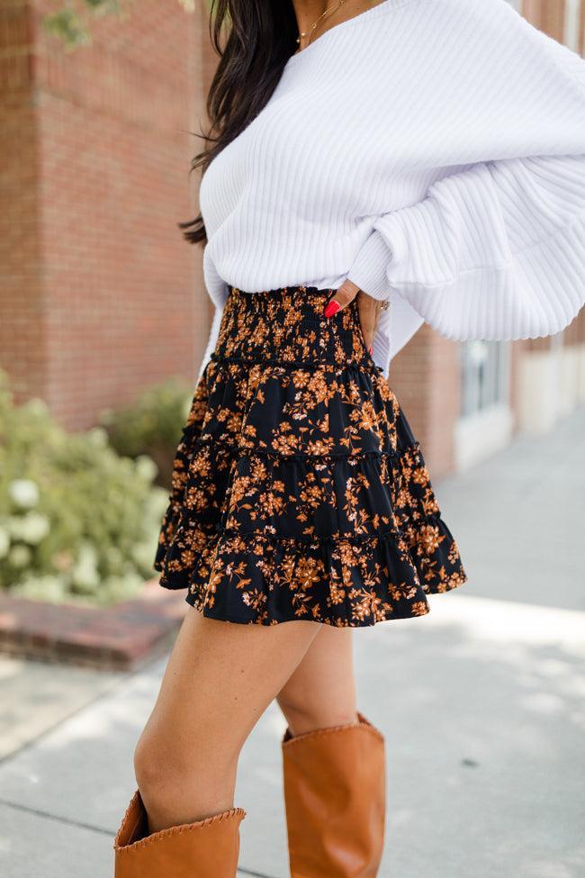 Through The Garden Cream Lace Mini Skort Product Image
