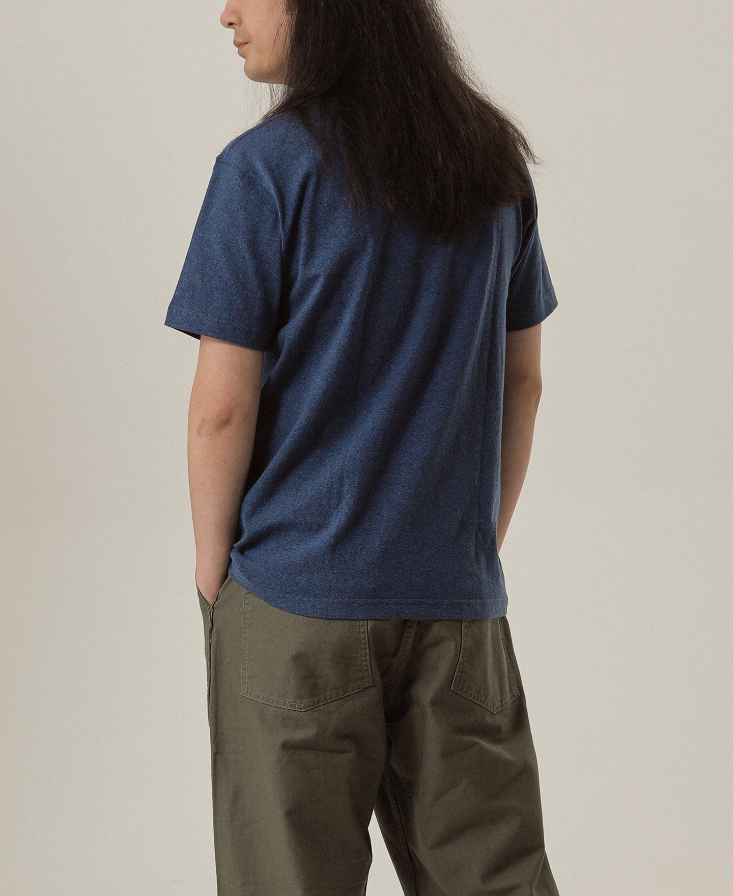 9 oz US Cotton Tubular T-Shirt - Denim Blue Product Image