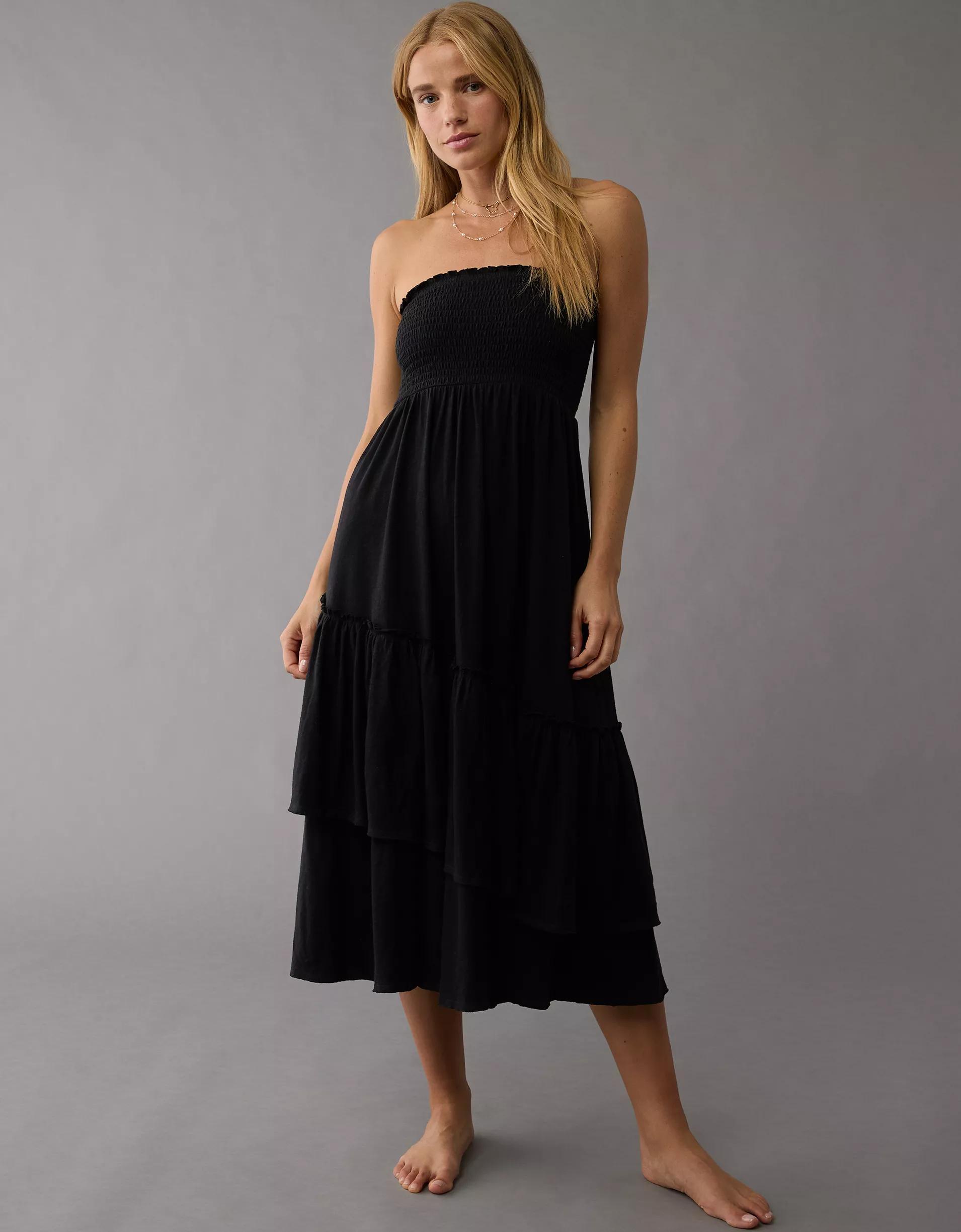 AE Sunchaser Knit Convertible Midi Dress Product Image